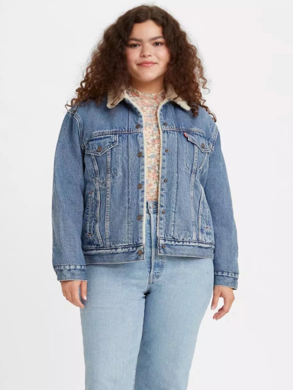Levi's Ex-Boyfriend Sherpa Trucker Jacket